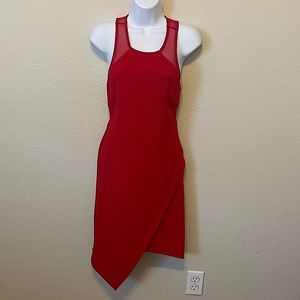 Francesca’s Boutique red dress. Worn once. Size large.